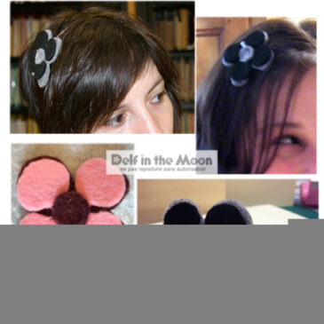 Fleurs de cheveux
