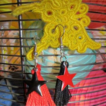Boucles d&rsquo;oreille Pompompelup