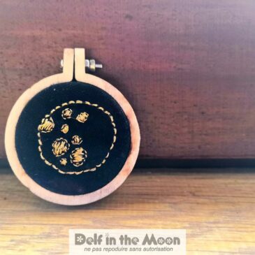 Broche Lune