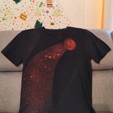 Tee-shirt comète