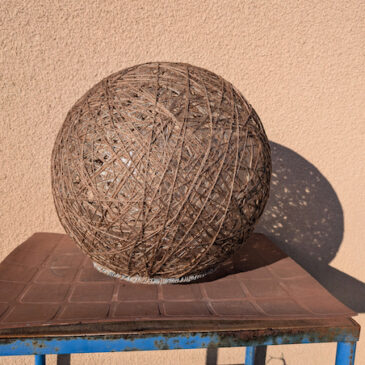 Plafonnier en ficelle